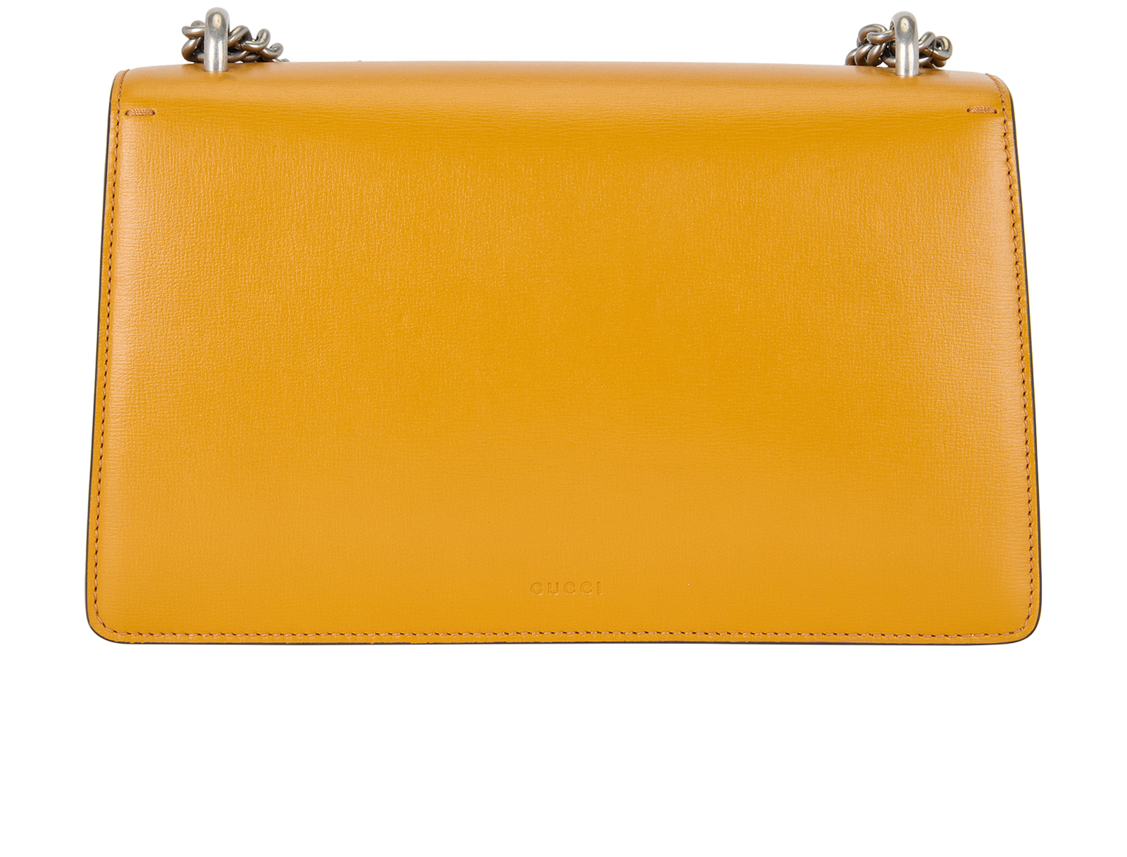 Small Dionysus, &pound;1,200, Handbags, Black/Cream/Yellow, Leather, Back view